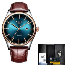 Load image into Gallery viewer, New LIGE Women Dress Watches Luxury Brand Ladies Quartz Watch Stainless Steel Band Casual Bracelet Wristwatch Reloj Mujer+Box